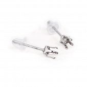 Пуссеты-касты "Квадрат" 3х3 мм.