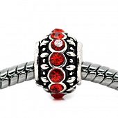 Бусина PNDR "Коготки" красная