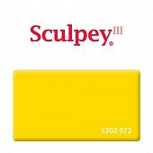 Полимерная глина Sculpey III, желтый (072)