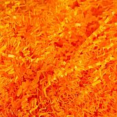 Бумажный наполнитель оранжевый неон (121)