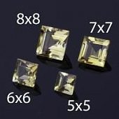 Цитрин. Квадрат.