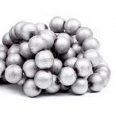 Гематит матовый "Платина" - бусина шар, 14 мм.