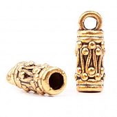 Концевик для шнура "Сутаж" золот.