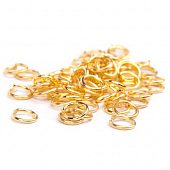 Колечки одинарные 5х0,7 мм. золот.