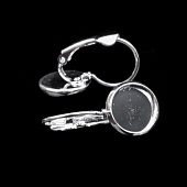 Швензы с платформой для заливки 10 мм. сереб.