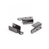 Зажим для шнура 12 мм. темн. ник.