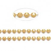 Цепь "Шарик" 1,5 мм. золот.