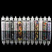 Декор, 12 штук для эпоксидной смолы, нейл-арта, скрапбукинга, перламутровый