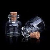 Баночка с пробкой 22х27 мм.