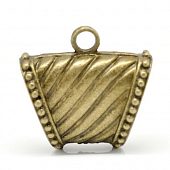 Бейл - кулон "Гофрированный узор"