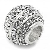 Бусина PNDR "Мередианы" белая