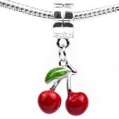 Бусина PNDR Шарм "Сладкие вишенки"