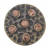 Кнопка Chunk "Драгоценная порода" персиковая