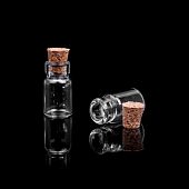 Баночка с пробкой 18х10 мм.