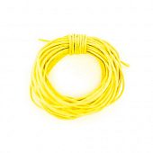 Шнур вощеный 1 мм желтый