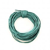 Шнур вощеный 1 шт сине-зеленый