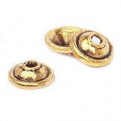 Шапочка "Тарелочка" золот.