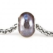 Бусина PNDR керамическая фиолетово-серая