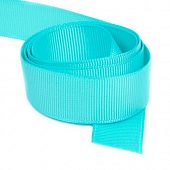 Репсовая лента голубая 19,1 мм. (317)