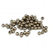 Кримпы-шарики 4 мм. бронз.