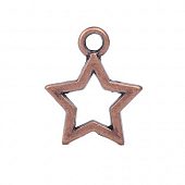 Подвеска "Звездочка большая" медн.
