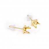 Пуссеты-касты "Квадрат" 5х5 мм.