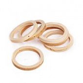 Подвеска деревянная "Круг полый"