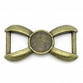 Коннектор для вставки "Бант" (вн. диам. 8 мм.)