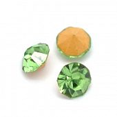 Стразы ss16 4 мм. (10 шт.)  светло-зеленые.