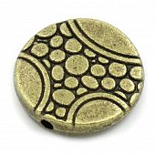 Бусина "Кочки" бронз.