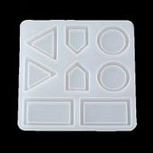 Силиконовый молд для изготовления рамок-контуров из эпоксидной смолы