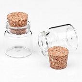 Баночка с пробкой 30х27 мм.
