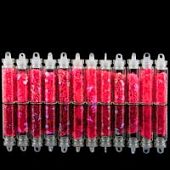 Декор, 12 штук для эпоксидной смолы, нейл-арта, скрапбукинга, фуксия