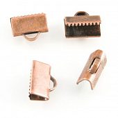 Зажим для ленты 10 мм. медн.