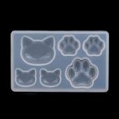 Молд силиконовый "Кошки-лапки"