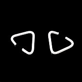 Зажим для кулона (серебр.)