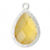 Подвеска "CRYSTALS" желтая капля