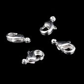 Замок - Лобстер 10 мм. сереб.