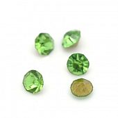 Стразы ss4 1,5 мм. (10 шт.) светло-зеленые.