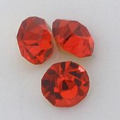 Стразы ss12 3 мм (10 шт.) красные.