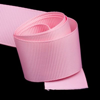 Репсовая лента лососево-розовая 25,4 мм. (153)